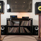 Walnut and Purpleheart Speaker Stands