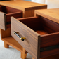 Mahogany, Walnut and Padauk Nighstands