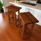 Mahogany and Padauk Stools
