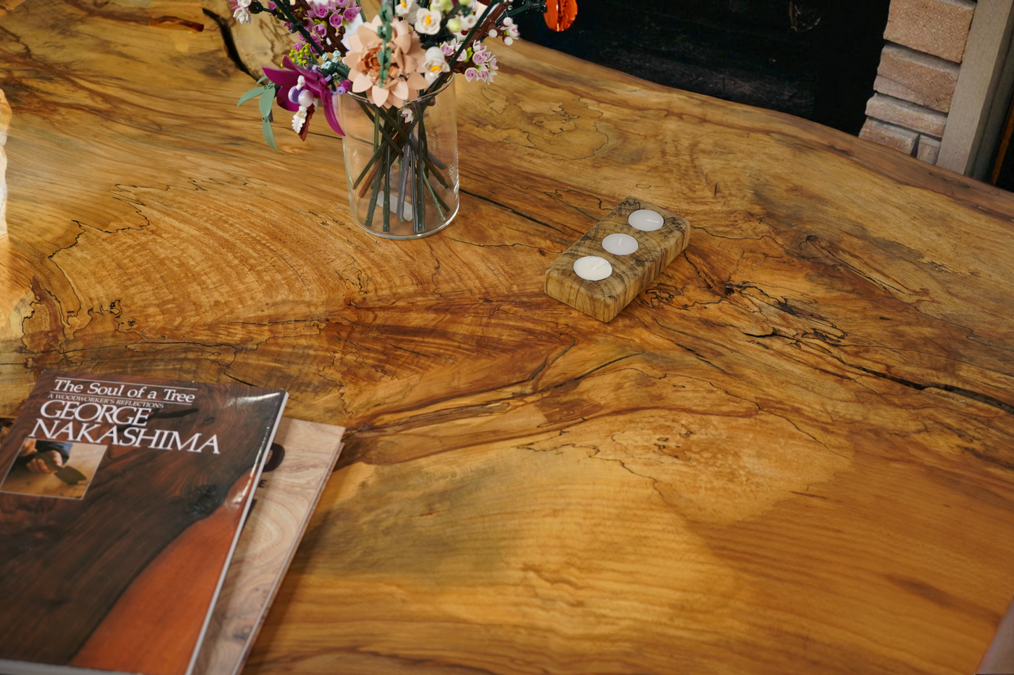 Long sault XL Live Edge coffee table