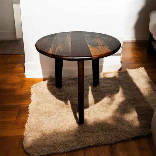 Walnut and Padauk End Table