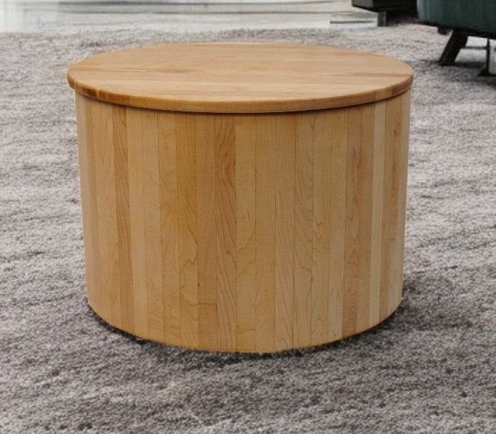 Circular Maple Coffee Table