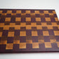 Purple Heart, Jatoba, And White Oak End Grain Cutting Board