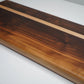 Huge Walnut Cutting Block With Maple Stripe