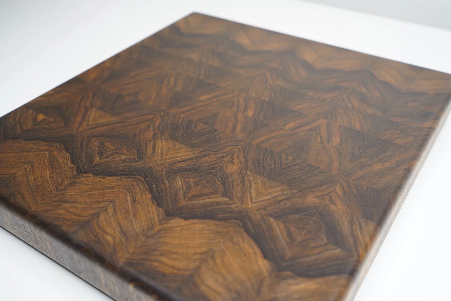 Black Limba End Grain Butcher Block