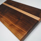 Huge Walnut Cutting Block With Maple Stripe