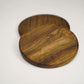 Customizable Handcrafted Hardwood Coasters – Black Limba