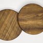 Customizable Handcrafted Hardwood Coasters – Black Limba